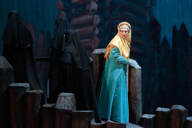 As Lyubasha in The Tsar's Bride.Photo by Damir Yusupov.