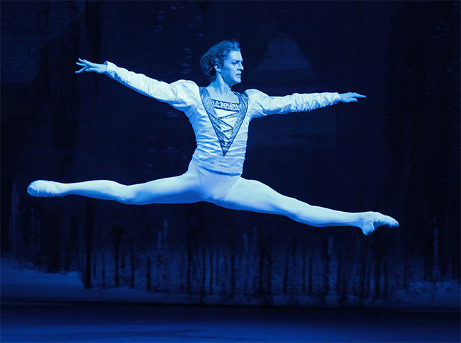 As Prince Siegfried in Swan Lake. Photo by Damir Yusupov.