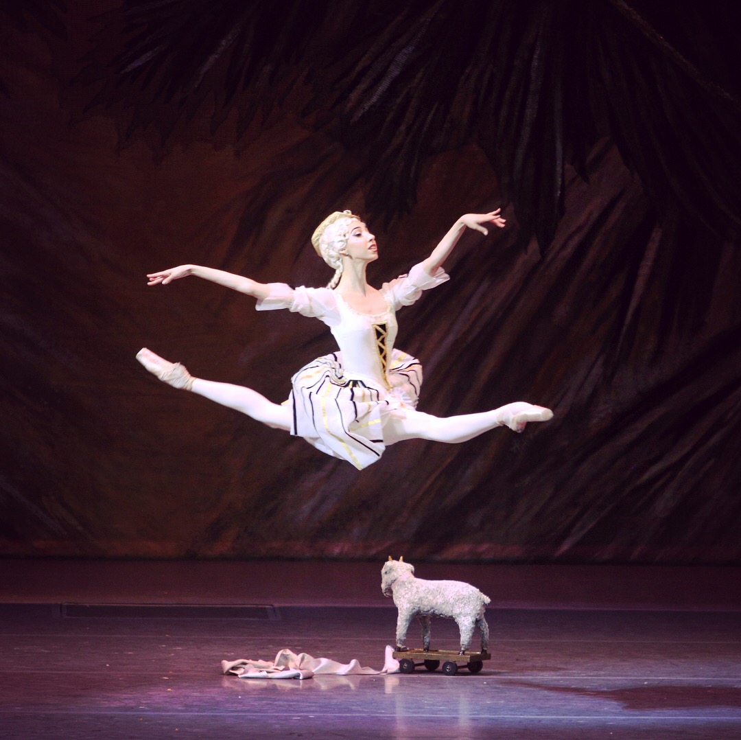 As French Doll in Nutcracker. Photo by Elena Fetisova.