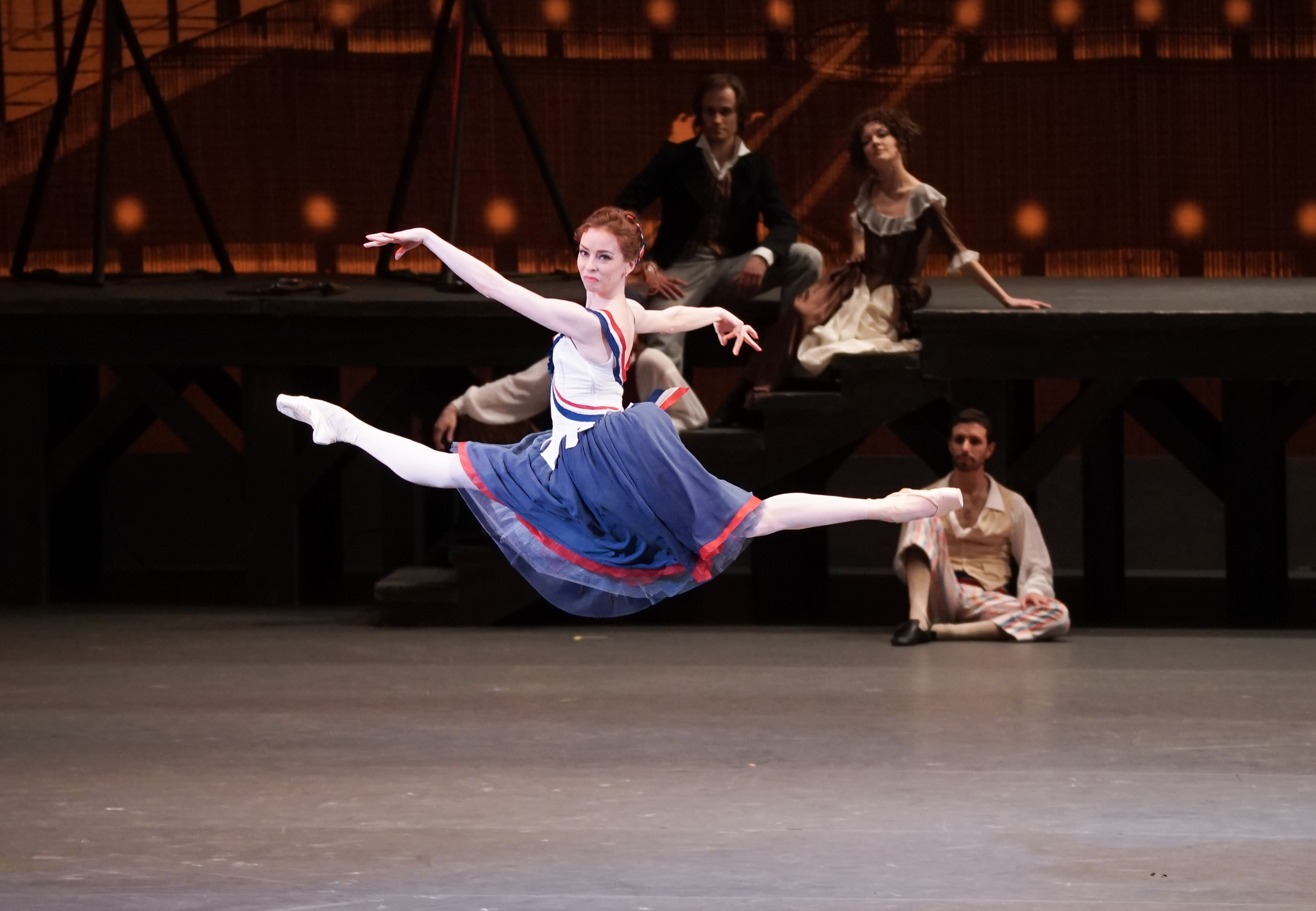 As Jeanne in The Flames of Paris. Photo by Pavel Rychkov.