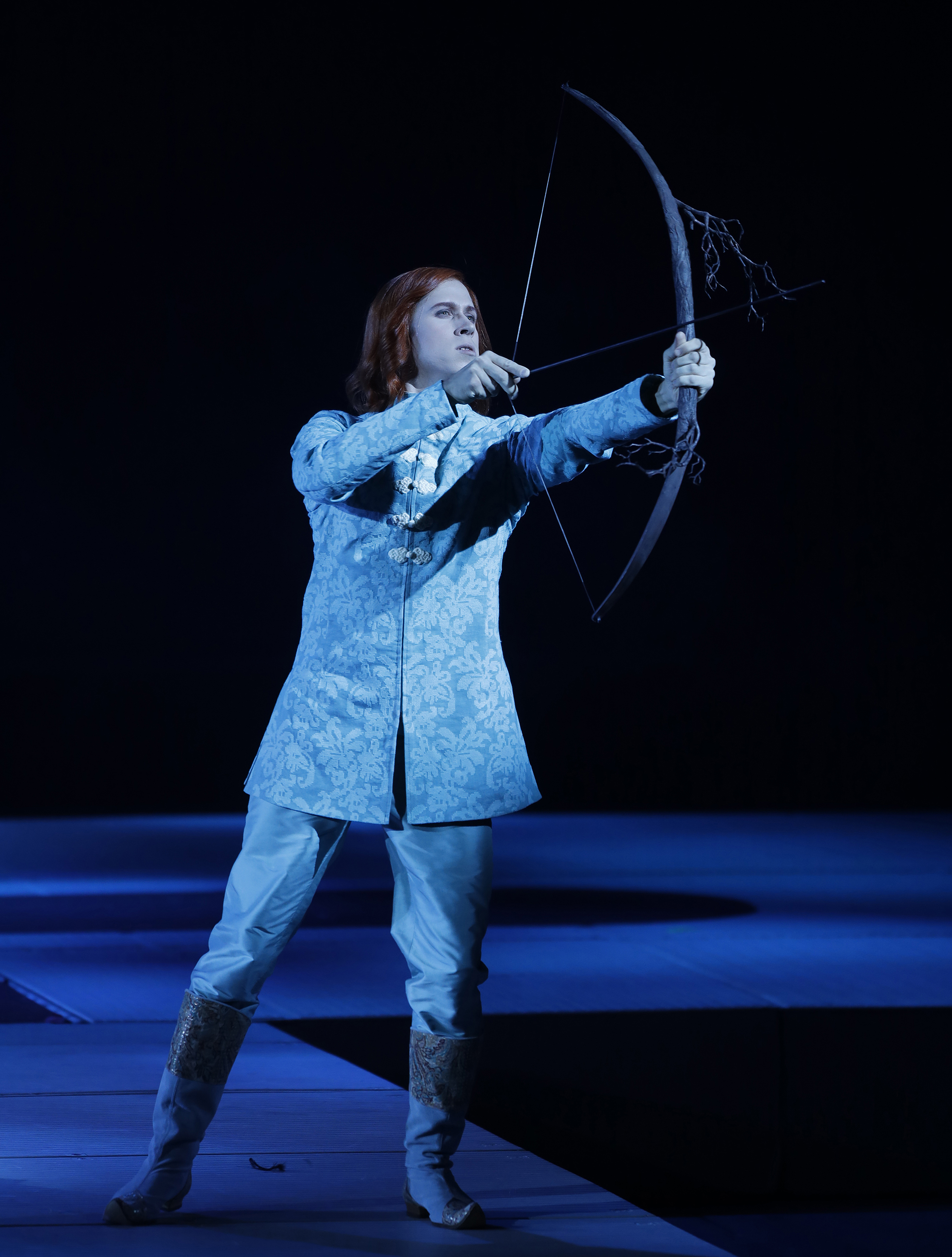 As Tsarevich Guidon in The Tale of Tsar Saltan. Photo by Damir Yusupov.