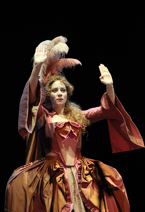 Varvara Turova as Aurora. <br/>Photo by Alexander Turov.