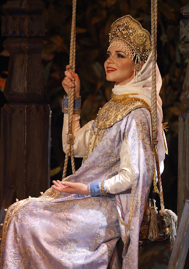 As Marfa in The Tsar’s Bride. Photo by Damir Yusupov.