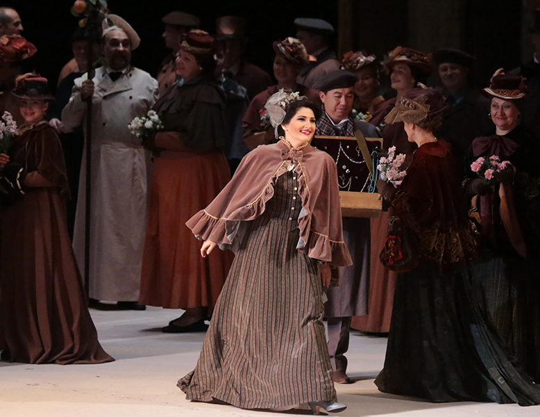 As Mimi in La Boheme. Photo by Damir Yusupov.