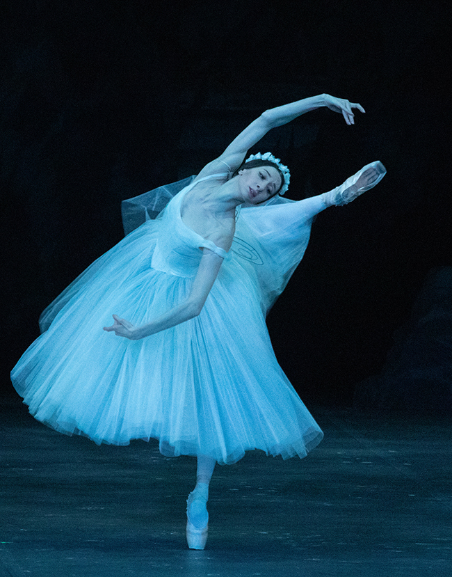 As Zulmé in Giselle. Photo by Mikhail Logvinov.