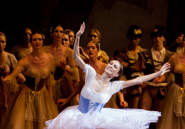 In the title part in Giselle. Photo by Elena Fetisova.