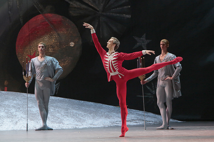 As Nutcracker-Prince in Nutcracker. Photo by Damir Yusupov.