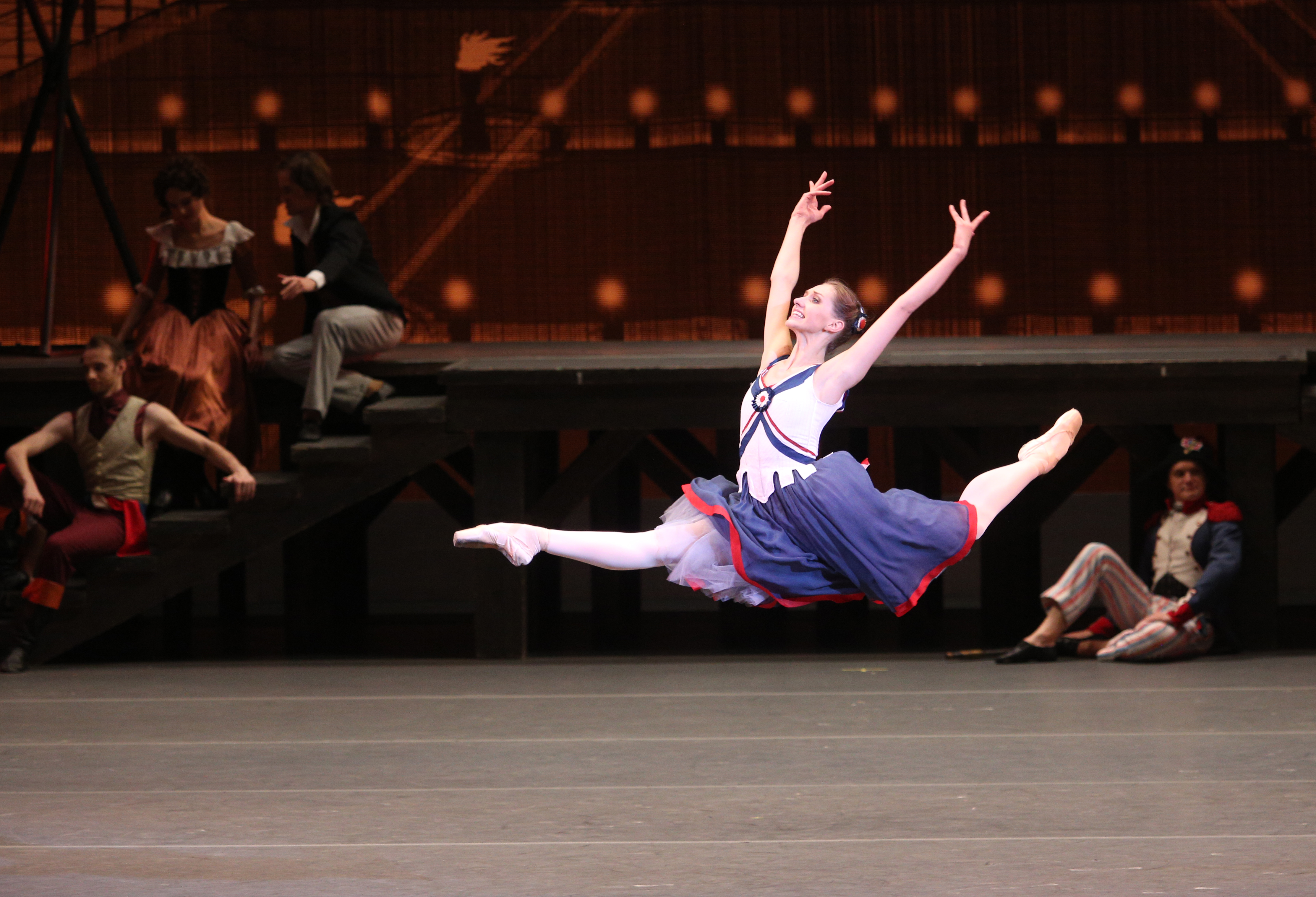 As Jeanne in The Flames of Paris. Photo by Elena Fetisova.