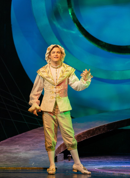 As Tamino in Die Zauberflöte.Photo by Pavel Rychkov.