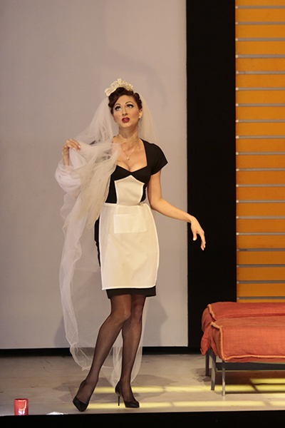 As Susanna in Le Nozze di Figaro. Photo by Damir Yusupov.