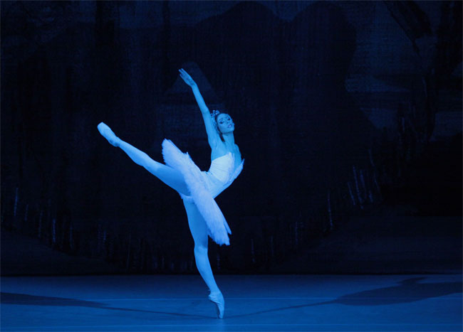 As Odette in Swan Lake. Photo by Damir Yusupov.