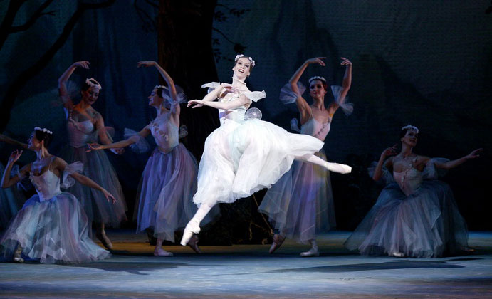 In the title part in La Sylphida.Photo by Damir Yusupov.