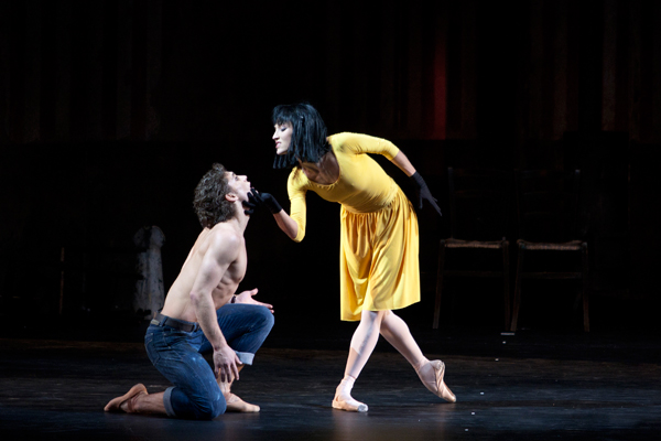 As Death in Le Jeune Homme et la Mort. Ivan Vasiliev as Young man. Photo by Elena Fetisova.