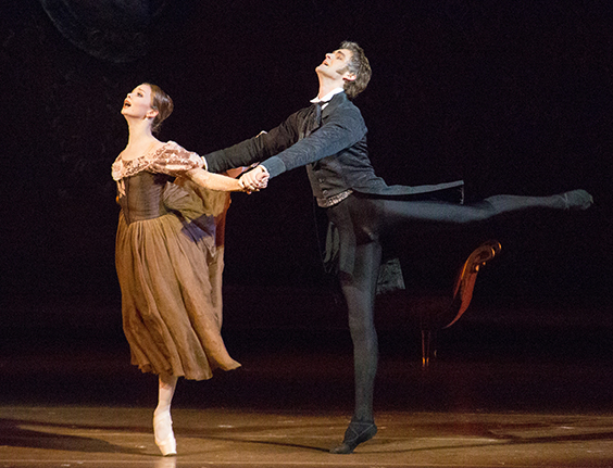 In the title part in Onegin. Evgenia Obraztsova as Tatiana.Photo by Mikhail Logvinov.