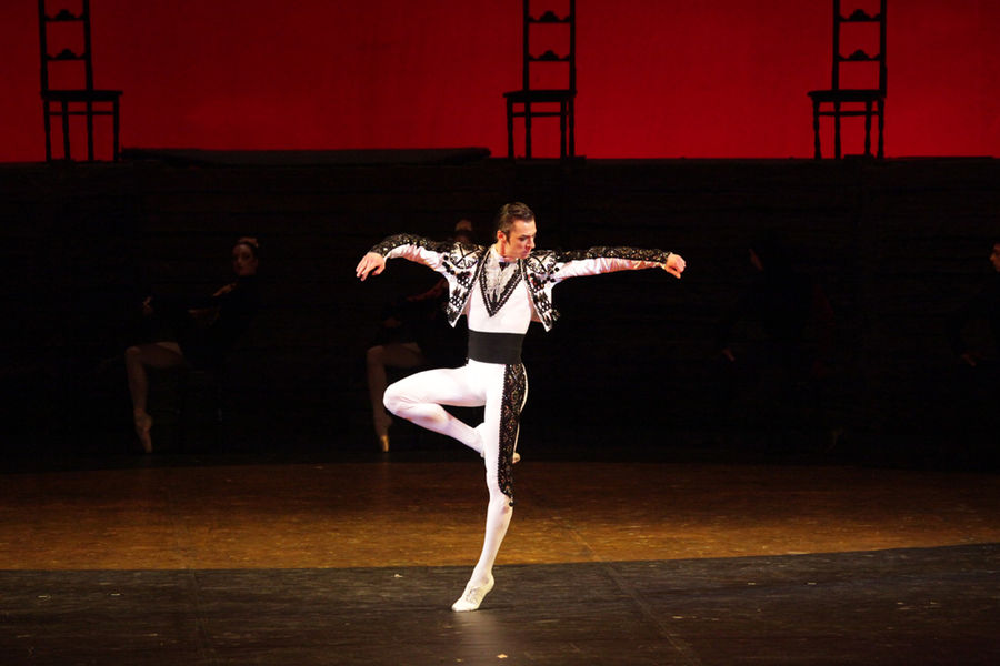 As Torero in Carmen Suite. Photo by Damir Yusupov.