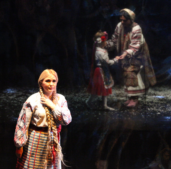 Irina Alekseenko as Oxana. <br />  Photo by Vladimir Mayorov.