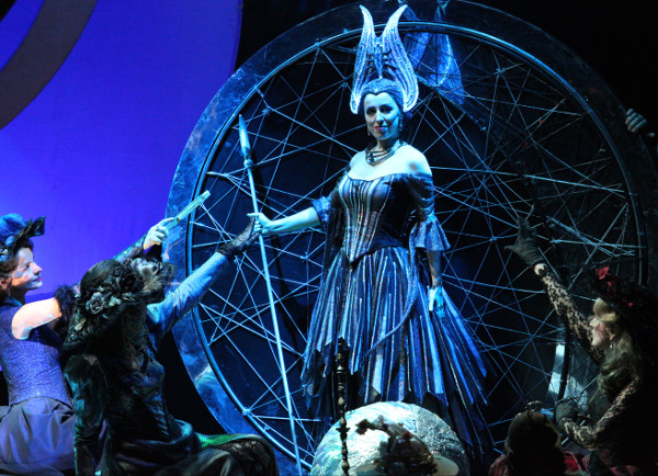 As the Queen of the Night in Die Zauberflöte. Photo by Vladimir Mayorov.