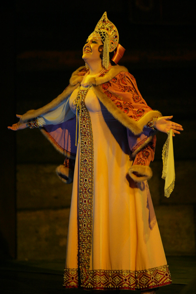 As Marfa in The Tsar’s Bride.Photo by Damir Yusupov.