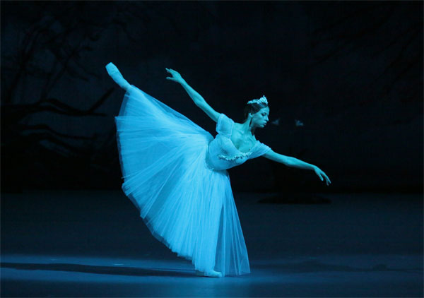 As Myrtha in Giselle. Photo by Damir Yusupov.