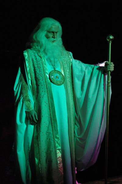 German Yukavsky as Sarastro. <br> Photo: archive of the Boris Pokrovsky Musical Theatre. 