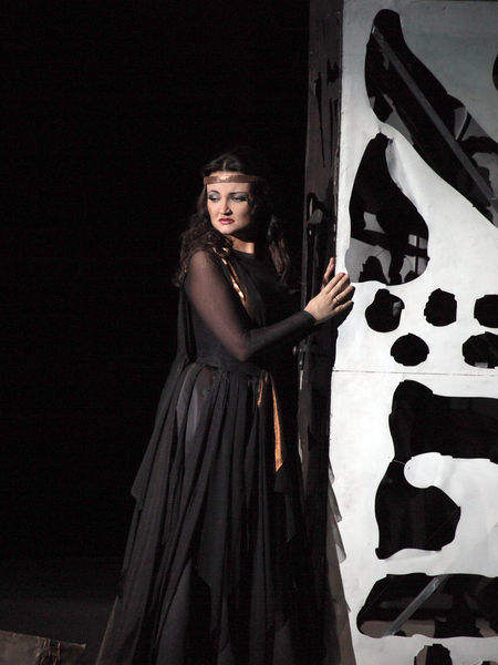 As Fenena in Nabucco. Photo by Damir Yusupov.