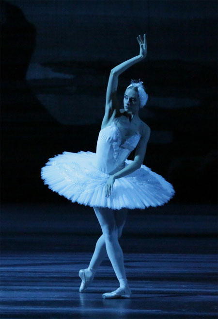 As Odette in Swan Lake. Photo by Damir Yusupov.