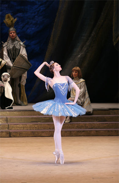 Svetlana Zakharova as Raymonda.<br/>Photo by Elena Fetisova.