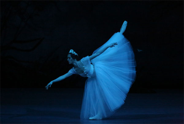 As Myrtha in Giselle. Photo by Damir Yusupov.