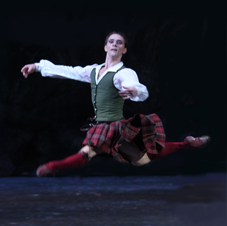 Vyacheslav Lopatin as James. Photo by Elena Fetisova.