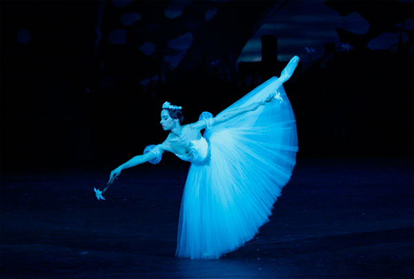 As Myrtha in Giselle. Photo by Damir Yusupov.