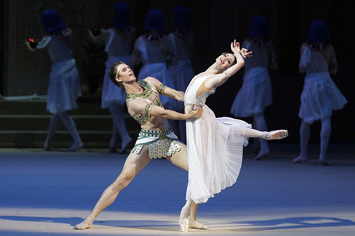 As Aspicia in La Fille du Pharaon. Ovcharenko Photo by Damir Yusupov.