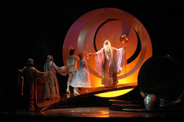 A scene from the performance. <br> Photo: archive of the Boris Pokrovsky Musical Theatre. 