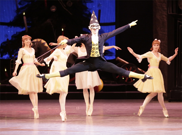 As Drosselmeyer in Nutcracker. Photo by Damir Yusupov.